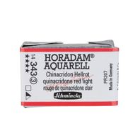 Schmincke 343 Quinacridone Red Light Seri 3 Horadam Aquarell 1/1 Tablet Sulu Boya