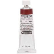 Schmincke 365 Translucent Red Oxide Mussini Seri 3 35 ml Yağlı Boya