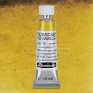 Schmincke 537 Horadam 15 ml Seri 3 Transparent Green Gold Aquarell Tube