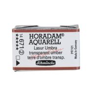 Schmincke 671 Transparent Umber Seri 2 Horadam Aquarell 1/1 Tablet Sulu Boya