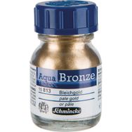 Schmincke 813 Aqua Bronze Yaldız Pigment 20 ml Pale Gold Sulu Boya