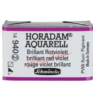 Schmincke 940 Brilliant Red Violet Seri 2 Horadam Aquarell 1/1 Tablet Sulu Boya