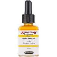 Schmincke Aero Color 024 Sunbeam Yellow 28 ml Akrilik Mürekkep