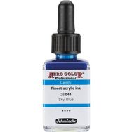 Schmincke Aero Color 041 Sky Blue 28 ml Akrilik Mürekkep