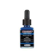 Schmincke Aero Color 841 Phthalo Blue 28 ML Akrilik Mürekkep