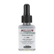 Schmincke Aero Color 906 Metallic Brill.Silver 28 ML Akrilik Mürekkep