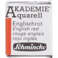 Schmincke Akademie Yarım Tablet English Red Sulu Boya