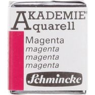 Schmincke Akademie Yarım Tablet Magenta Sulu Boya