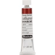 Schmincke Calligraphy Gouache Artist 871 Red Pearl 20 ml Guaj Boya