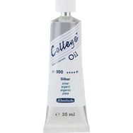 Schmincke College Oil 35 ml Silver Yağlı Boya