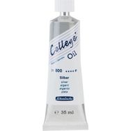 Schmincke College Oil No:800 Silver 35 ml Yağlı Boya