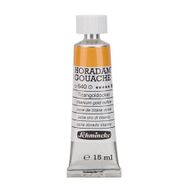 Schmincke Horadam Gouache No:640 Titanium Gold Ochre Artist Seri 1 15 ml Guaj Boya
