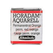 Schmincke Horadam Yarım Tablet Permanent Red Orange Sulu Boya