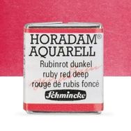 Schmincke Horadam Yarım Tablet Ruby Red Deep Sulu Boya