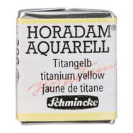 Schmincke Horadam Yarım Tablet Titanium Yellow Sulu Boya