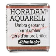 Schmincke Horadam Yarım Tablet Yanmış Umber Sulu Boya