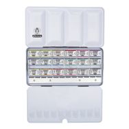 Schmincke Kod:74318 Horadam Aquarell 18 Renk 1/1 Tablet Sulu Boya Seti