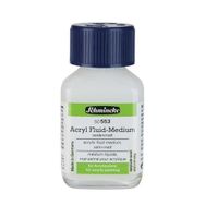 Schmincke Medium 553 60 ml Fluid Medium Semi Mat Yarı Mat Sıvı Akrilik Medyumu