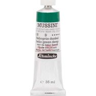 Schmincke Mussini Artists Profesyonel 35 ml Seri 3 Helio Green Deep 10518 Yağlı Boya