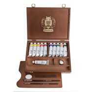 Schmincke Norma Professional Ahşap Kutu 11 x 35 ml Yağlı Boya Seti