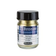 Schmincke Oil Bronze No:801 Rich Gold Yaldız Pigment 50 ml Yağlı Boya
