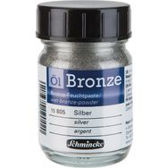 Schmincke Oil Bronze No:805 Silver Yaldız Pigment 50 ml Yağlı Boya