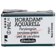 Schmincke Seri 2 784 Perylene Green Horadam Aquarell Artist Tam Tablet Sulu Boya