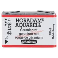 Schmincke Seri 3 341 Granium Red Horadam Aquarell Artist Tam Tablet Sulu Boya