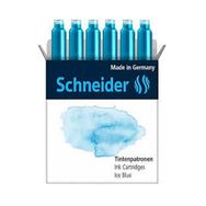 Schneider 4004675147561 Tintenpatronen 6'lı 166130 Buz Mavisi Dolma Kalem Kartuşu