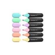 Schneider 6'lı Pastel Fosforlu Kalem Set