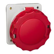 Schneider 81283 Pratika 5x63A 380-415V IP67 Eğik Makina Prizi