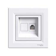 Schneider Asfora 2xRJ11 4 Kontaklı Çerçevesiz Anahtar