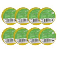 Schneider Electric 2420101-8 20 mt 19 mm 8 Adet Sarı PVC İzolasyon Bandı