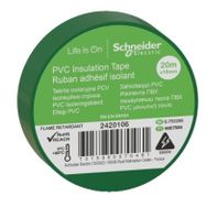 Schneider Electric 2420106 20 mt 19 mm Yeşil PVC İzolasyon Bandı