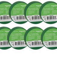 Schneider Electric 2420106-8 20 mt 19 mm 8 Adet Yeşil PVC İzolasyon Bandı