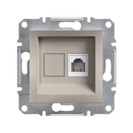 Schneider Electric Asfora Bronz Plus RJ11 Priz