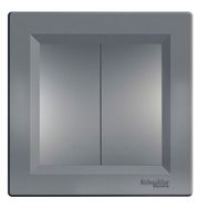 Schneider Electric EPH0300162 Asfora Plus Çelik Çerçeveli İkili Anahtar