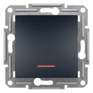 Schneider Electric EPH1500171 Asfora Plus Antrasit Işıklı Çerçevesiz Vavien