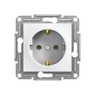 Schneider Electric EPH2970121 Beyaz Asfora Topraklı Priz