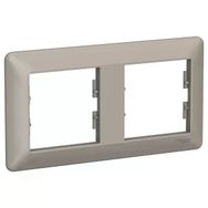 Schneider Electric EPH5805269 Asfora EM Plus Bronz İkili Çerçeve