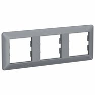 Schneider Electric EPH5805362 Asfora EM Plus Çelik Üçlü Çerçeve