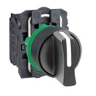 Schneider Electric XB5AD33 Siyah Mandal Ø22 3 Konumlu Sabit 2Na Buton