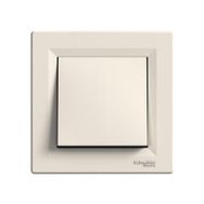 Schneider EPH0700123 Krem Asfora Çerçeveli Light Anahtar