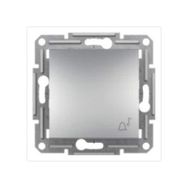 Schneider EPH0800161 Asfora Plus Alüminyum Çerçevesiz Vidasız Zil İşaretli Liht Buton