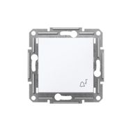 Schneider Eph0870121 Asfora Beyaz Zil İşaretli Çerçevesiz Liht Anahtar