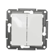 Schneider EPH1170121 Asfora Beyaz Komütatör Light Yaylı Anahtar Çerçevesiz