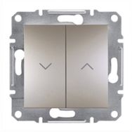 Schneider EPH1300169 Asfora Bronz Jaluzi Liht Anahtarı
