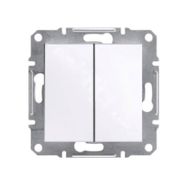 Schneider EPH1370521 Asfora Beyaz Çerçevesiz Stor Anahtarı