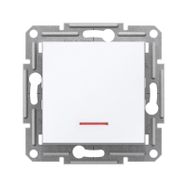 Schneider EPH1470121 Beyaz Asfora Çerçevesiz Işıklı Anahtar