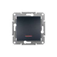Schneider EPH1500171 Asfora Plus Vidasız Çerçevesiz Işıklı Antrasit Vavien